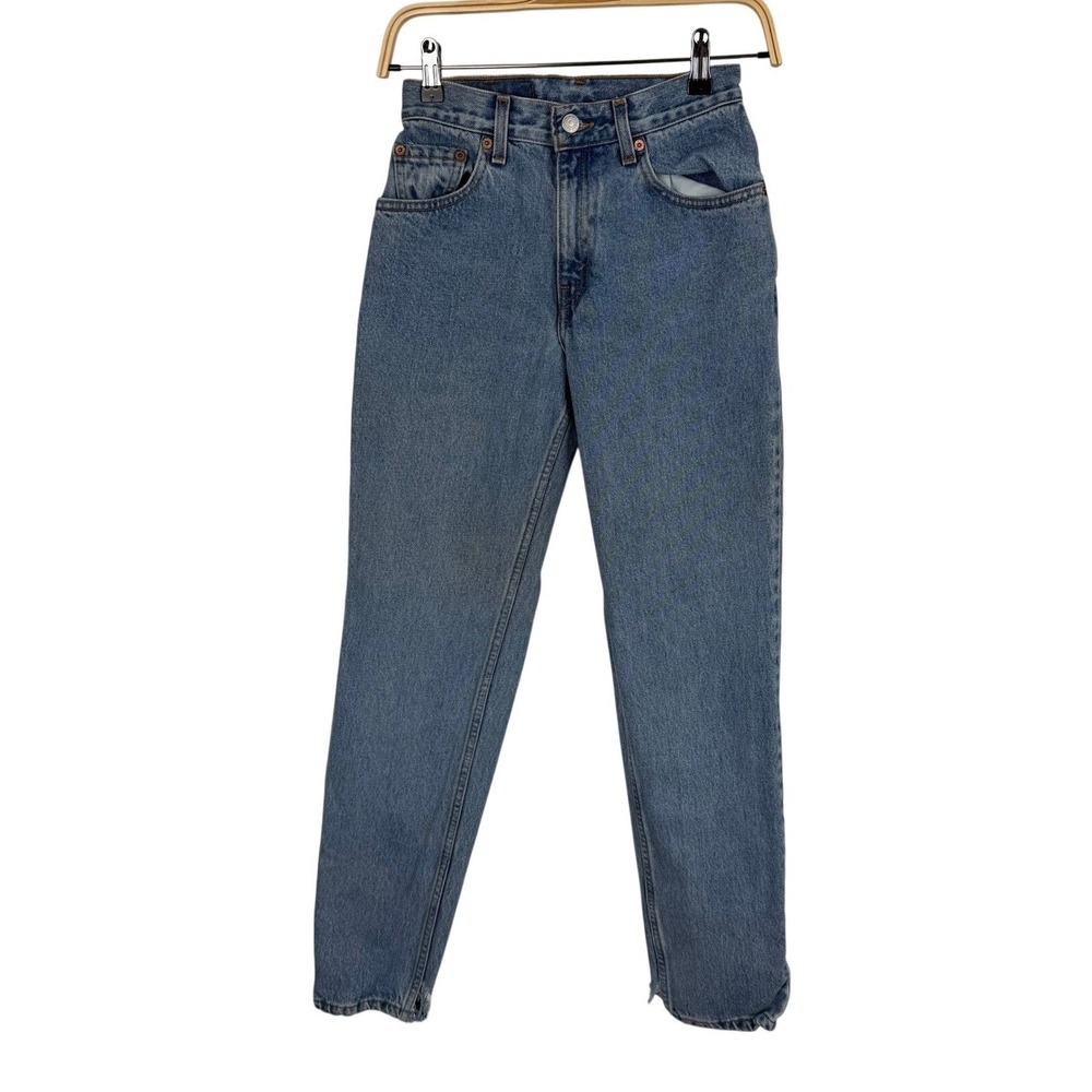 Vintage Levis 505 Relaxed Fit Tapered Leg Jeans High Rise Medium Wash W26 L30.5